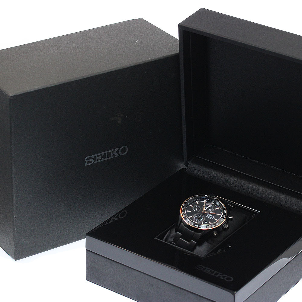 SEIKO SAEH017/6S28-00K0 Brightz Ananta Limited Chronograph Limited Edition of 500 Pieces Worldwide Automatic Winding Men's Watch Excellent Condition with Box