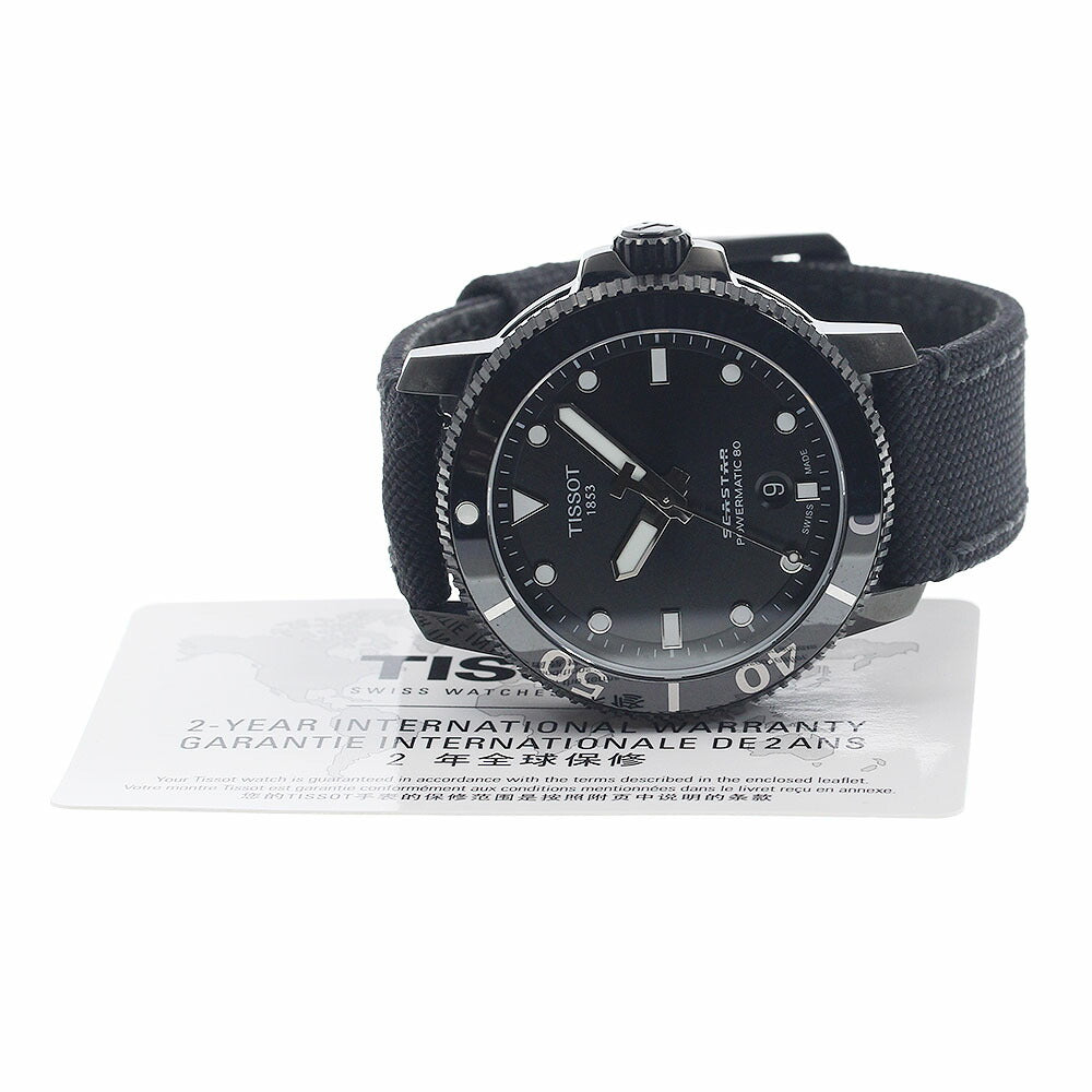 TISSOT T120.407.37.051.00 Seastar 1000 Date Automatic Men's Watch Excellent Condition with Warranty.