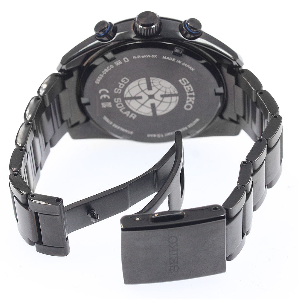 SEIKO SBXC077/5X53-0BC0 Astron Nebula GPS Solar Radio Controlled Men's Watch Excellent Condition with Box and Warranty.