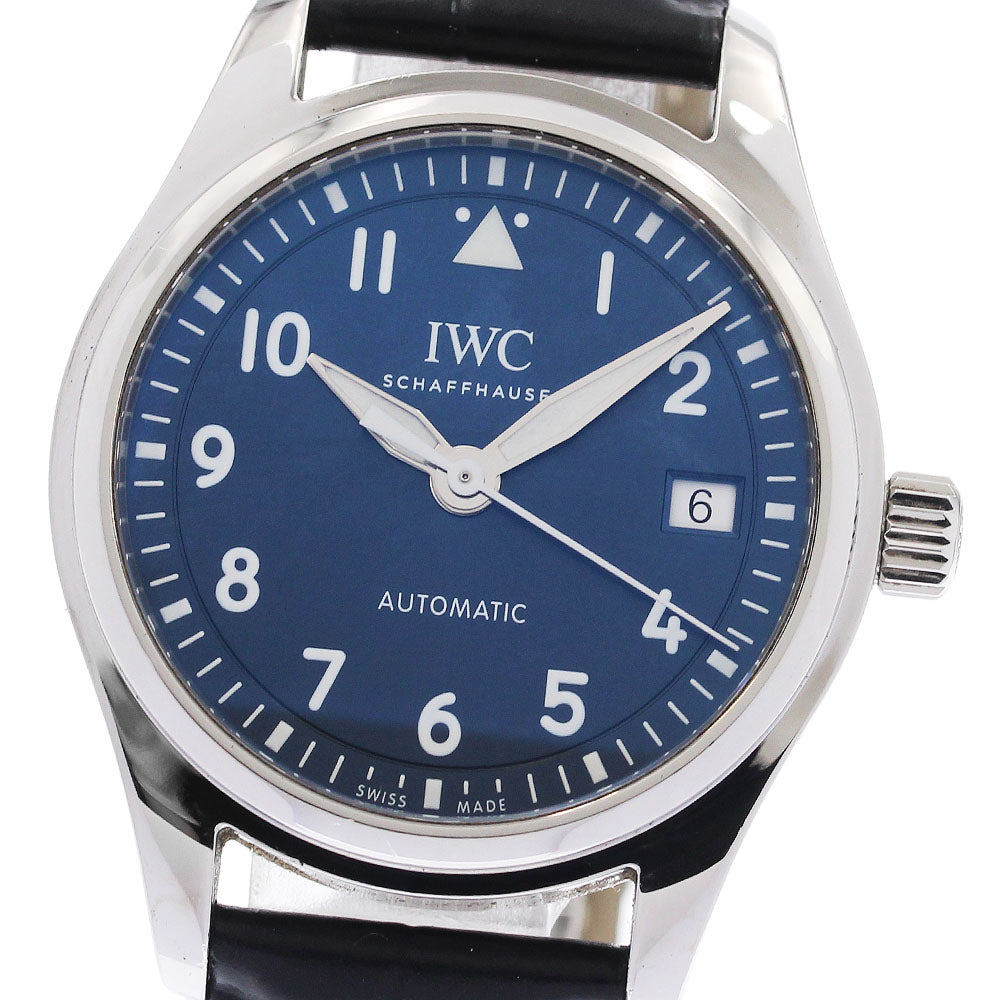 IWC SCHAFFHAUSEN IW324008 Pilot's Watch Automatic 36 Date Automatic Winding Boys' Size Good Condition