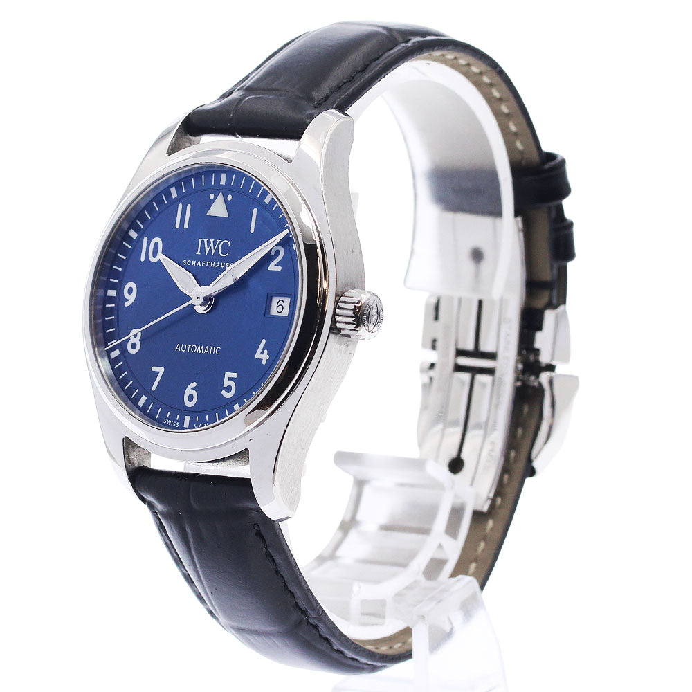 IWC SCHAFFHAUSEN IW324008 Pilot's Watch Automatic 36 Date Automatic Winding Boys' Size Good Condition