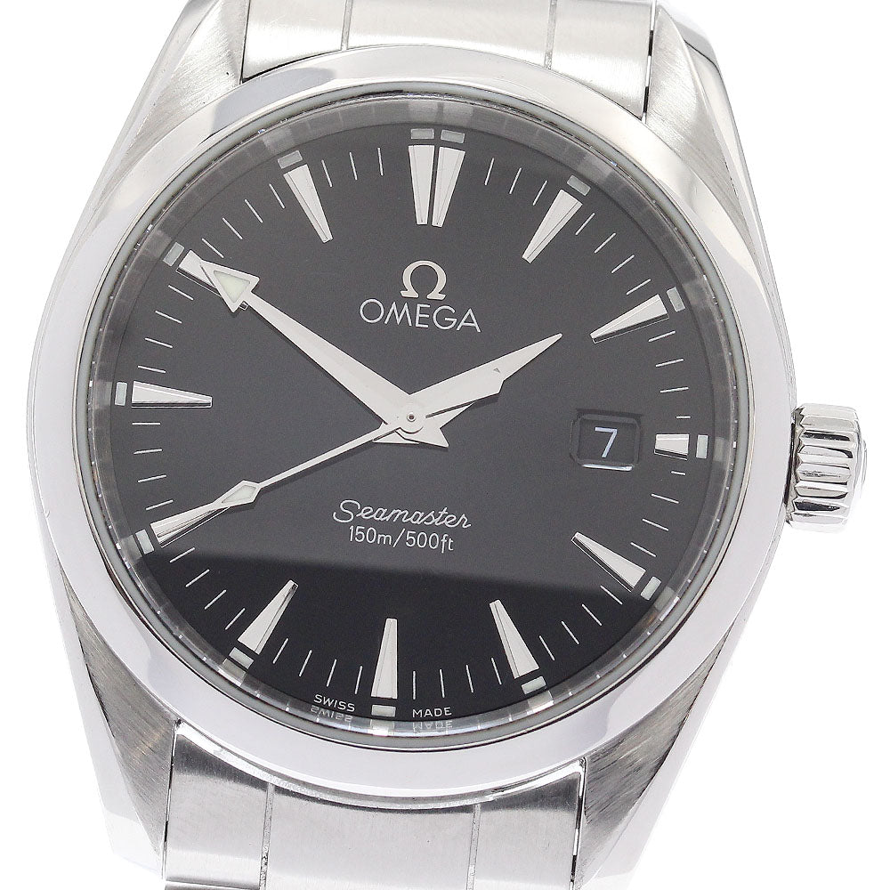 OMEGA 2518.50 Seamaster Aqua Terra Date Quartz Boys' Watch (Good Condition)
