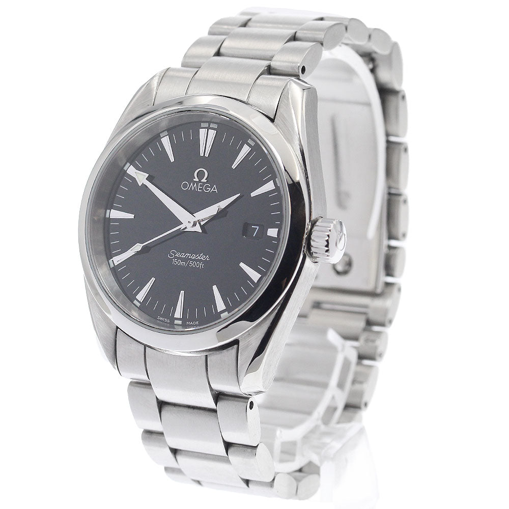 OMEGA 2518.50 Seamaster Aqua Terra Date Quartz Boys' Watch (Good Condition)