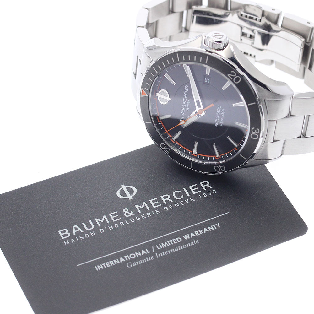 Baume & Mercier MOA10340 Clifton Club Date Automatic Men's Watch Excellent Condition with Warranty.