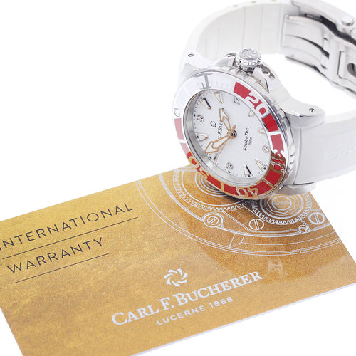 CARL F.BUCHERER 00.10634.23.27.99 Patravi ScubaTec SFA Special Edition Automatic Ladies Watch with Warranty