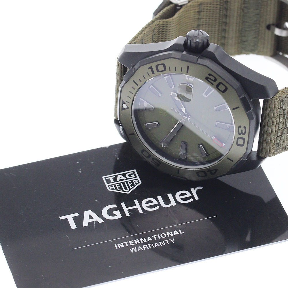 TAG Heuer Way208E Aquaracer Date Automatic Men's Watch Excellent Condition with Warranty.