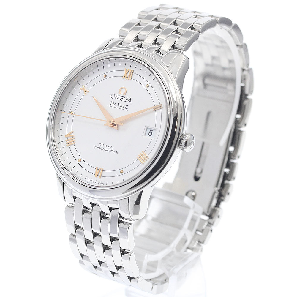 OMEGA 424.10.37.20.02.002 De Ville Prestige Co-Axial Automatic Men's Watch with Warranty