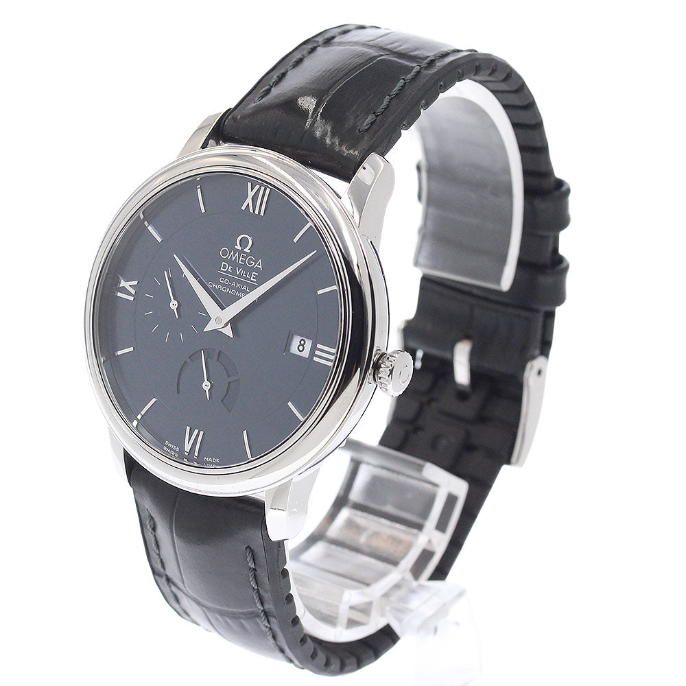 OMEGA 424.13.40.21.03.001 De Ville Prestige Power Reserve Date Automatic Men's Watch with Warranty