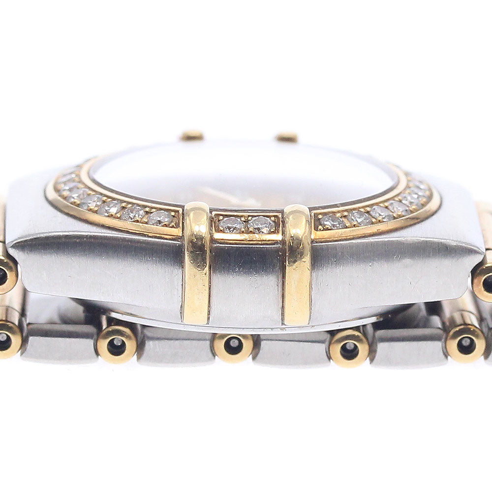 OMEGA 1267.15 Constellation Diamond Bezel 12P Diamond Full Bar Quartz Ladies