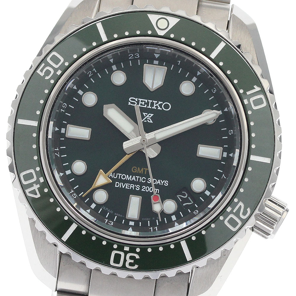 SEIKO SBEJ009/6R54-00D0 Prospex 1968 Mechanical Divers Date GMT Automatic Men's Watch Excellent Condition with Inner Box