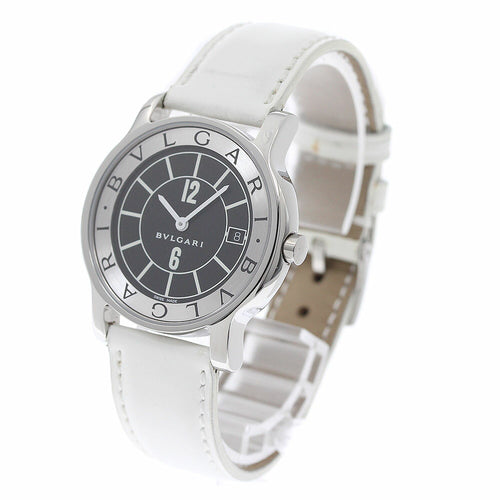 BVLGARI ST35S Solo Tempo Date Quartz Men's Watch