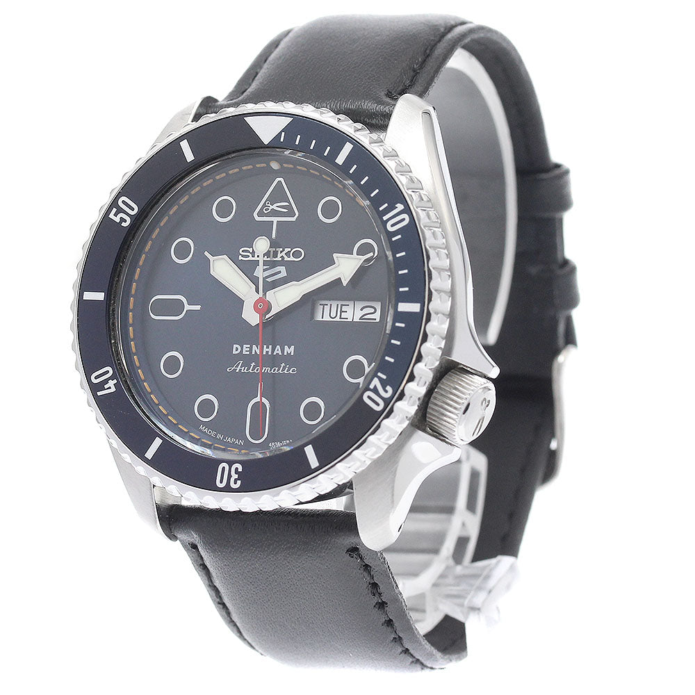 SEIKO 4R36-16N0/SBSA281 DENHAM Collaboration Limited Edition Automatic Men's Watch Excellent Condition with Box and Warranty Card