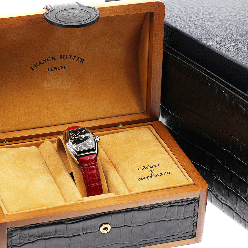 FRANCK MULLER 8002LSC Conquistador Date Automatic Ladies Watch (with box and warranty)