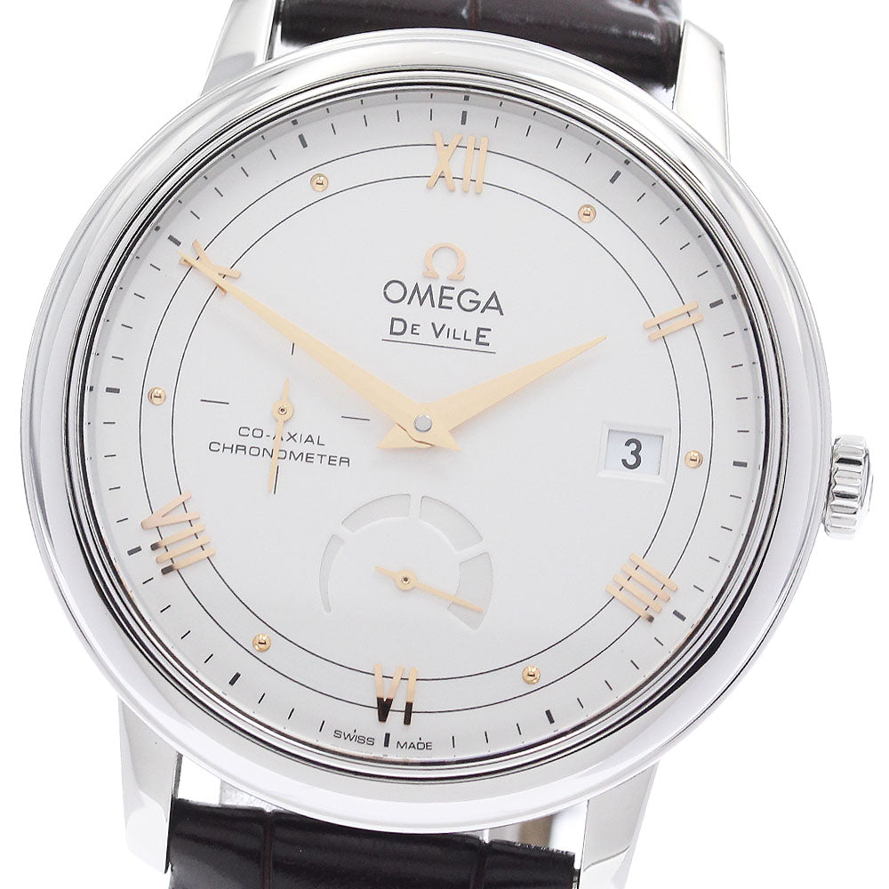 OMEGA 424.13.40.21.02.002 De Ville Prestige Co-Axial Power Reserve Date Automatic Men's Watch (with box and warranty)