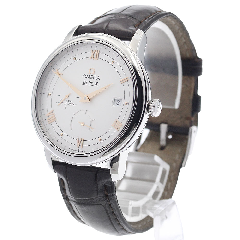 OMEGA 424.13.40.21.02.002 De Ville Prestige Co-Axial Power Reserve Date Automatic Men's Watch (with box and warranty)