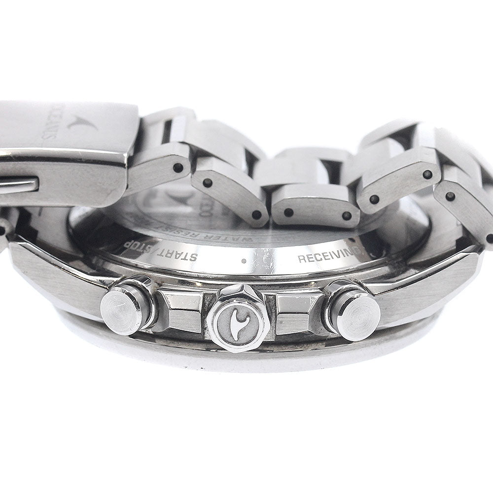CASIO OCW-T4000-1AJF Oceanus Classic Line Day-Date Solar Radio-Controlled Men's Watch (Comes with Box and Warranty)
