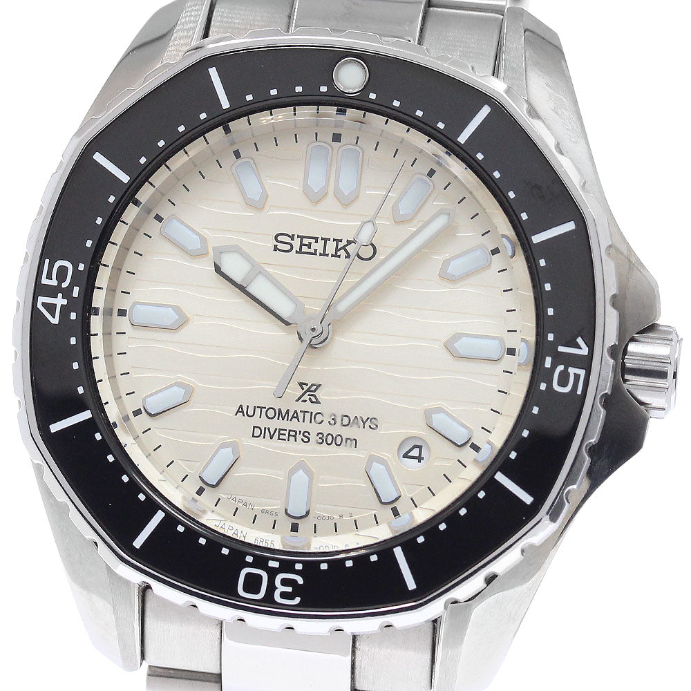 SEIKO SBDC201/6R55-00J0 Prospex Diver Scuba Date Automatic Men's Watch Excellent Condition with Box and Warranty Card