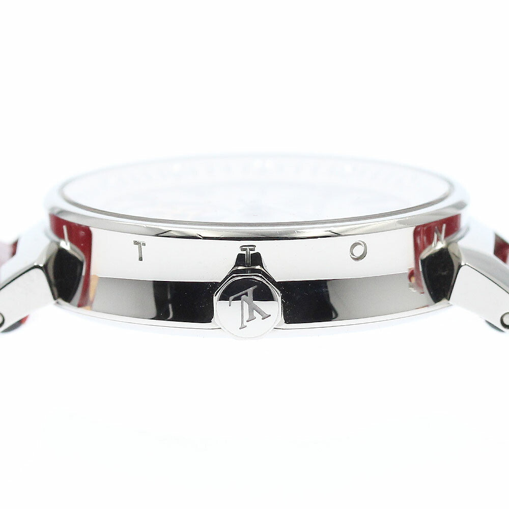 LOUIS VUITTON Q8J10 Tambour Moonstar Quartz Women's Watch (Good Condition)