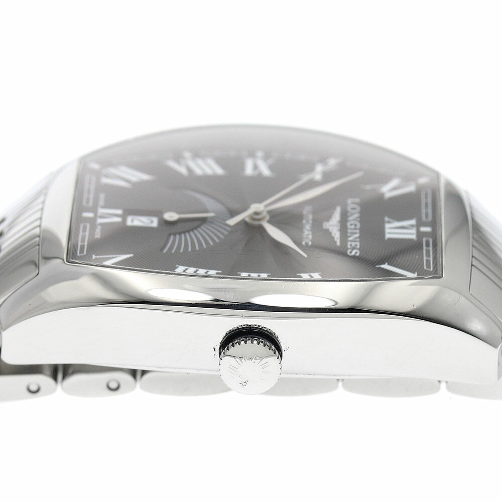 LONGINES L2.672.4 Evidenza Power Reserve Date Automatic Men's Watch (Good Condition)