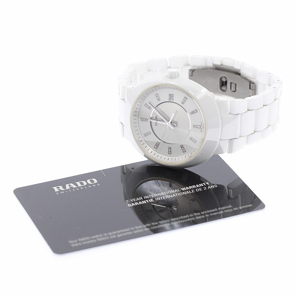 RADO R15519702 Diastar Diamond Index Quartz Men's Watch Excellent Condition with Warranty.