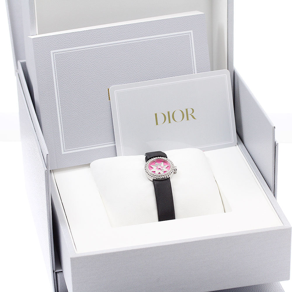 Dior CD040112 La Mini D de Diablo Quartz Ladies Watch Excellent Condition with Box and Warranty Card