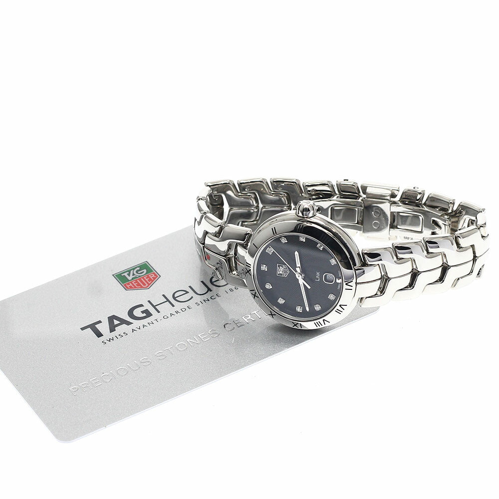TAG Heuer WAT1410.BA0954 Link 11-Diamond Date Quartz Women's Watch
