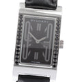 BVLGARI RT39S Rettangolo Black Diamond Bezel Quartz Women's Watch
