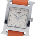 HERMES HH1.210 H-Watch Quartz Ladies' Watch with Inner Box and Warranty Card