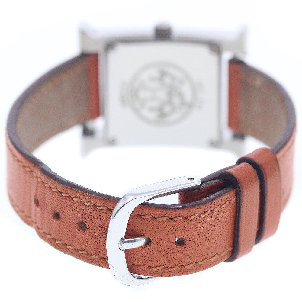 HERMES HH1.210 H-Watch Quartz Ladies' Watch with Inner Box and Warranty Card