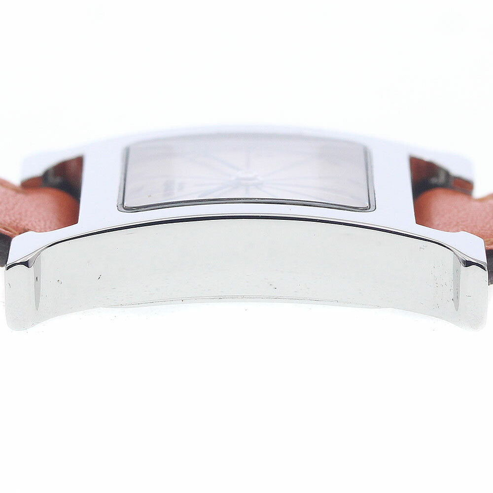 HERMES HH1.210 H-Watch Quartz Ladies' Watch with Inner Box and Warranty Card