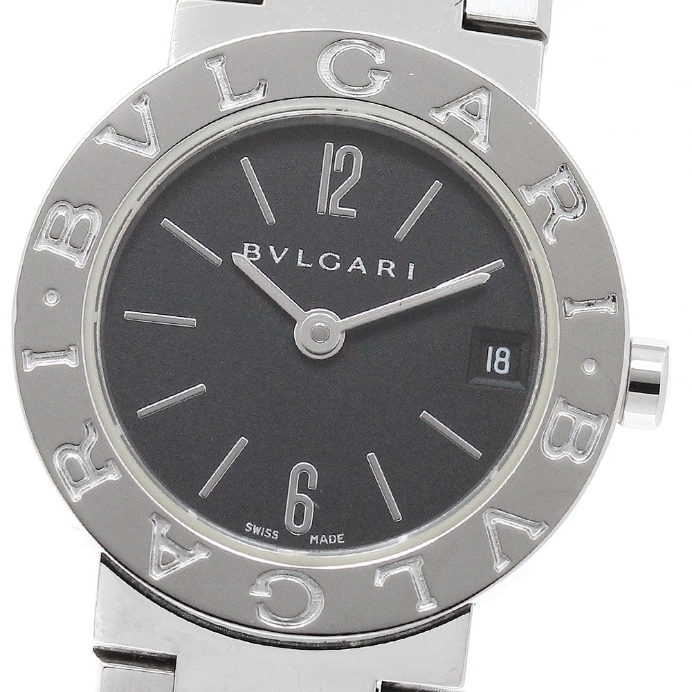BVLGARI BB23SS Bulgari Date with logo quartz ladies' watch