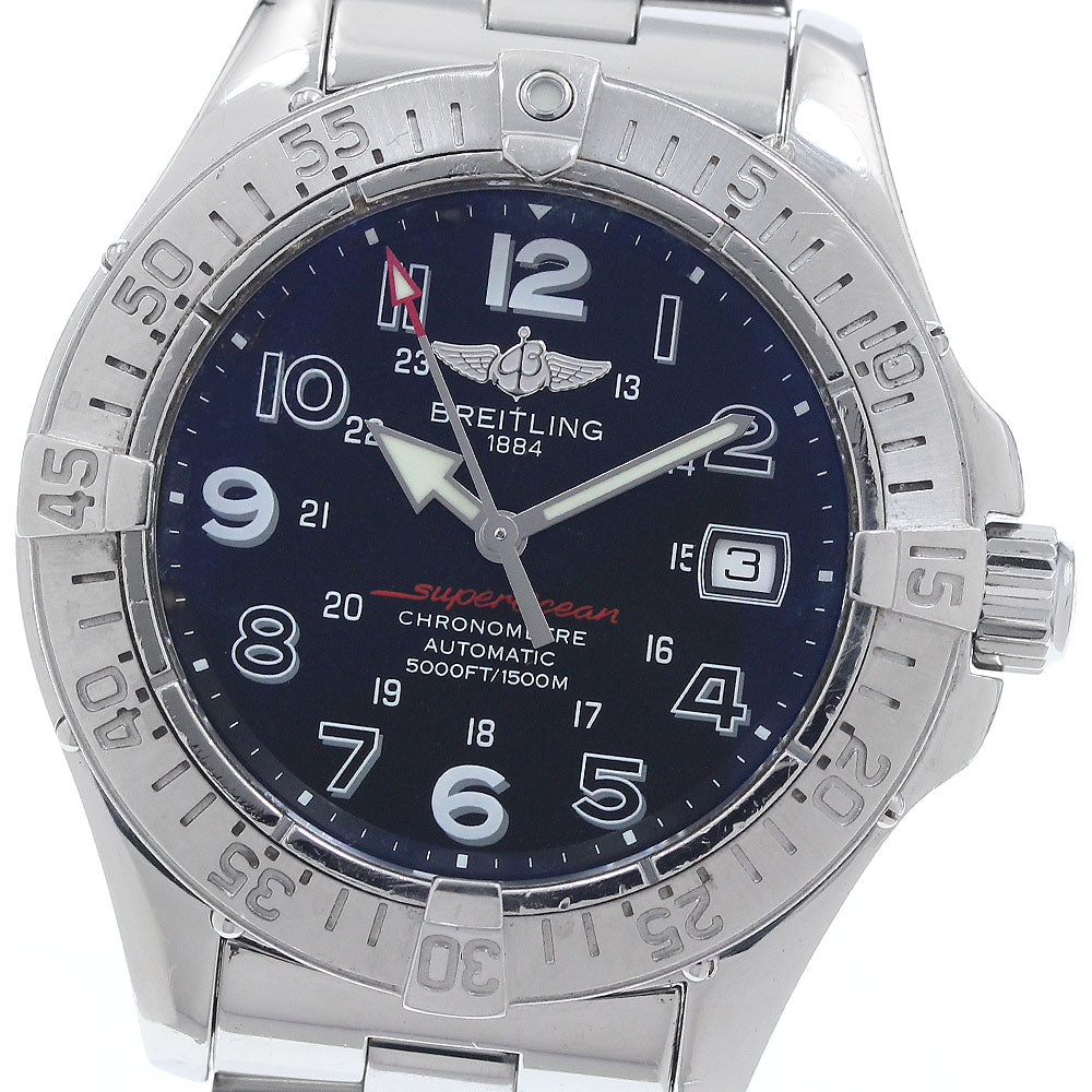 BREITLING A17360 Superocean Date Automatic Men's Watch