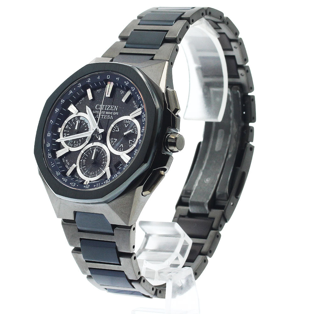 CITIZEN CC4106-74E/F950-00CWB01 Attesa ACT Line Chronograph Solar Radio Controlled Men's Watch Excellent Condition with Box and Warranty Card