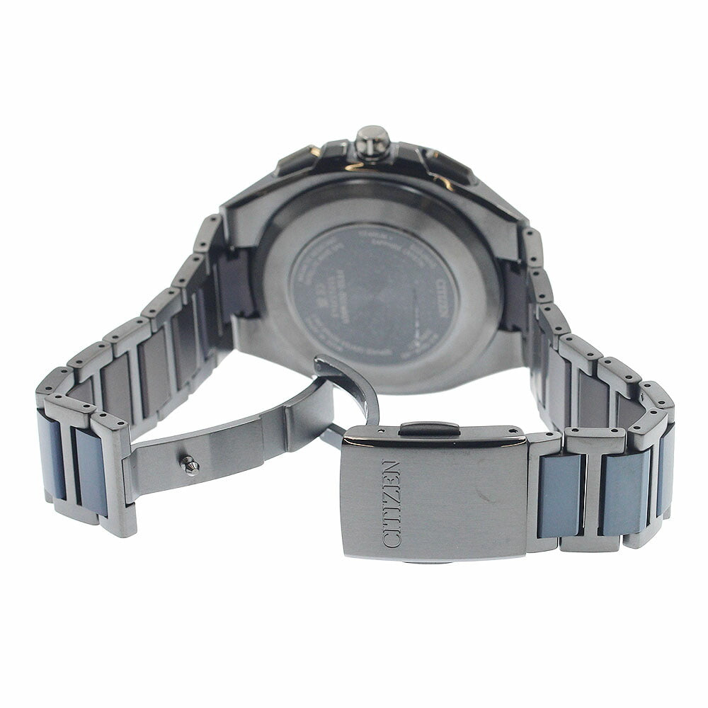 CITIZEN CC4106-74E/F950-00CWB01 Attesa ACT Line Chronograph Solar Radio Controlled Men's Watch Excellent Condition with Box and Warranty Card