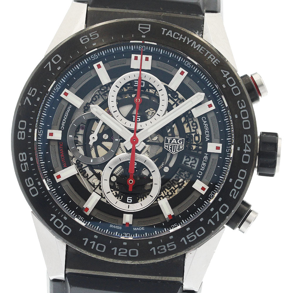 TAG Heuer Car2A1Z Carrera Calibre Heuer 01 Chronograph Date Automatic Men's Watch