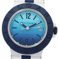 BVLGARI BB40ATHMS/103815 Aluminum Capri Date Automatic Men's Watch Excellent Condition with Inner Box