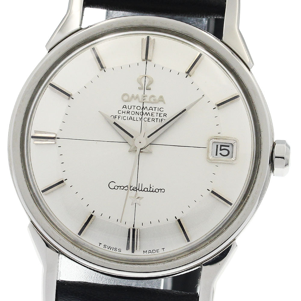 OMEGA 167.005 Constellation Date 12-sided Cal.563 Automatic Men's Watch (Good Condition)