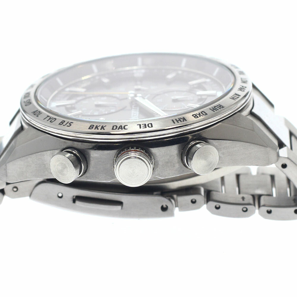CITIZEN AT8181-63E/H800-T025862 Attesa Eco-Drive Solar Radio-Controlled Men's Watch Excellent Condition with Box and Warranty.