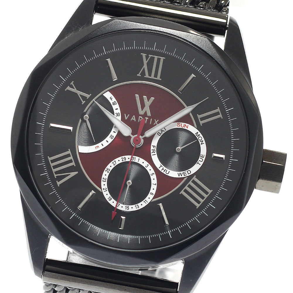 VARTIX PR02B ALIVE Day-Date Power Reserve Automatic Men's Watch Excellent Condition with Box