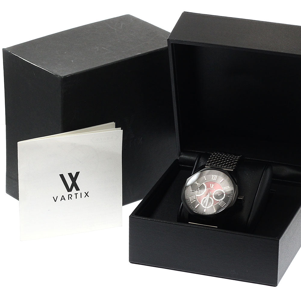 VARTIX PR02B ALIVE Day-Date Power Reserve Automatic Men's Watch Excellent Condition with Box