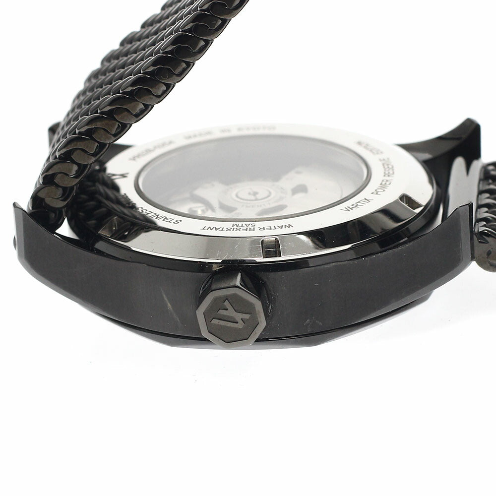 VARTIX PR02B ALIVE Day-Date Power Reserve Automatic Men's Watch Excellent Condition with Box