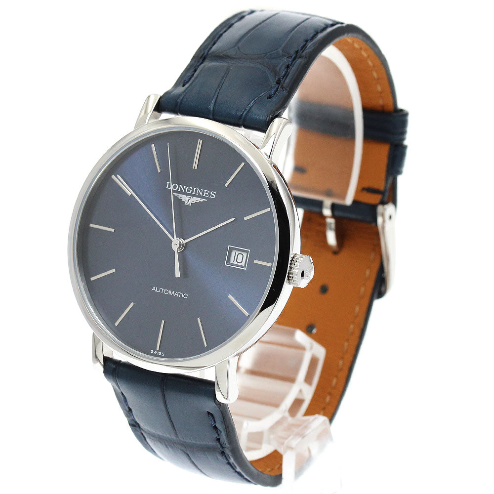 LONGINES L4.910.4 Elegant Date Automatic Men's Watch Excellent Condition with Box and Warranty Card