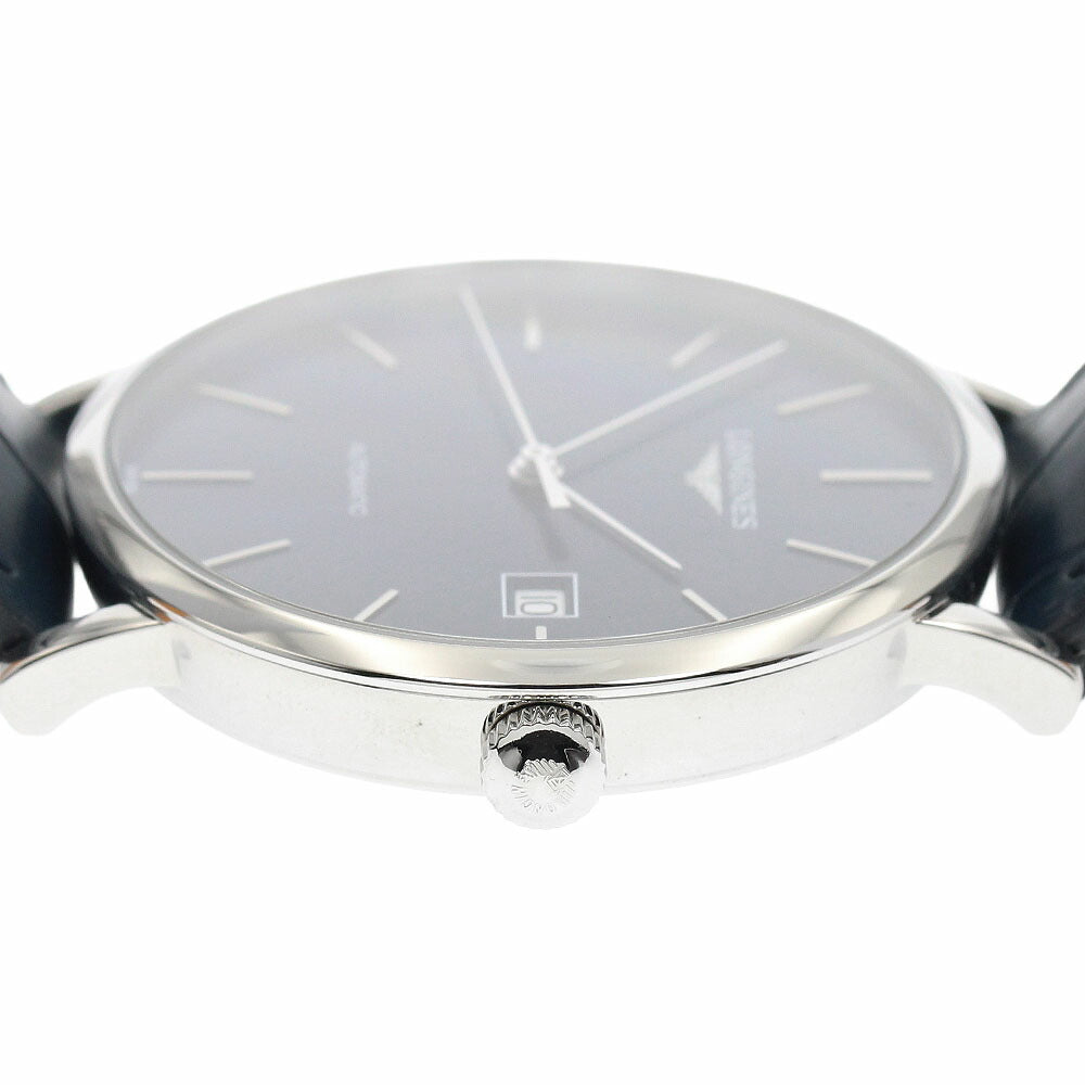 LONGINES L4.910.4 Elegant Date Automatic Men's Watch Excellent Condition with Box and Warranty Card
