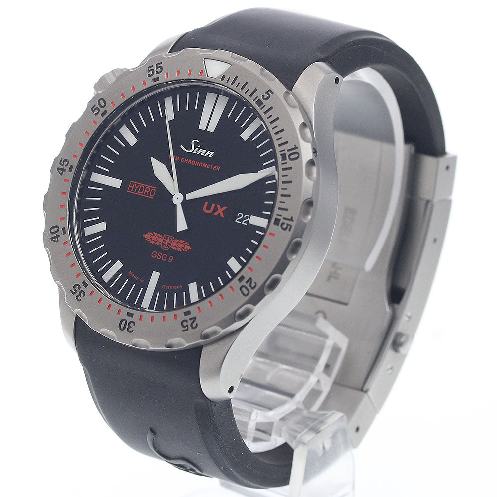 Sinn 403 UX.GSG9 EZM2B Date Quartz Men's Watch Excellent Condition with Box and Warranty Card.