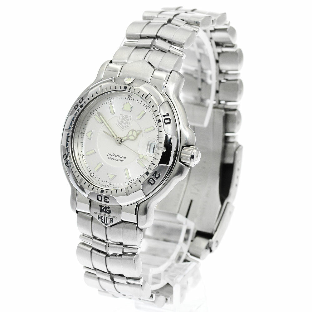 TAG Heuer WH1113-K1 6000 Series Date Quartz Men's Watch (Good Condition)