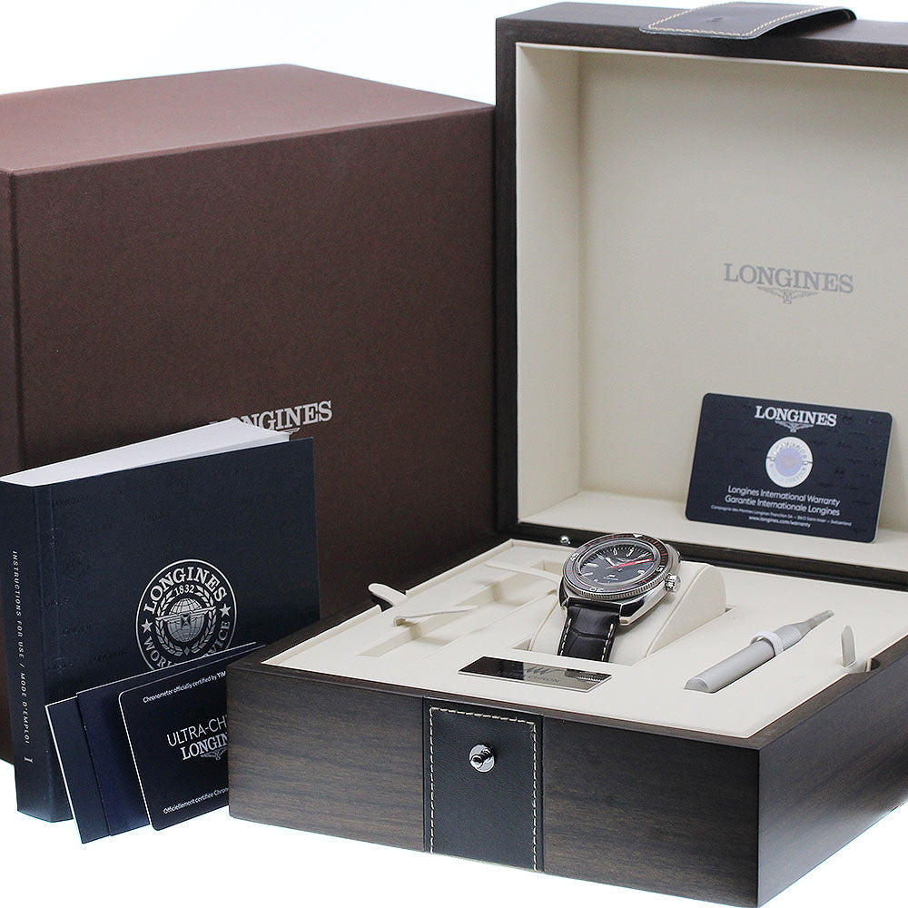 LONGINES L2.836.4 Ultrachron Automatic Men's Watch Mint Condition with Box and Warranty Card