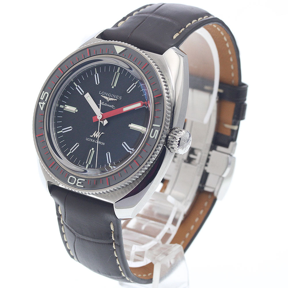 LONGINES L2.836.4 Ultrachron Automatic Men's Watch Mint Condition with Box and Warranty Card