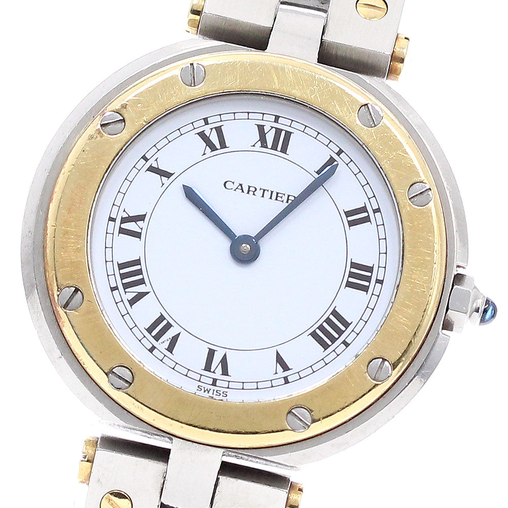 CARTIER 84038288 Santos Round SM Quartz Women's Watch