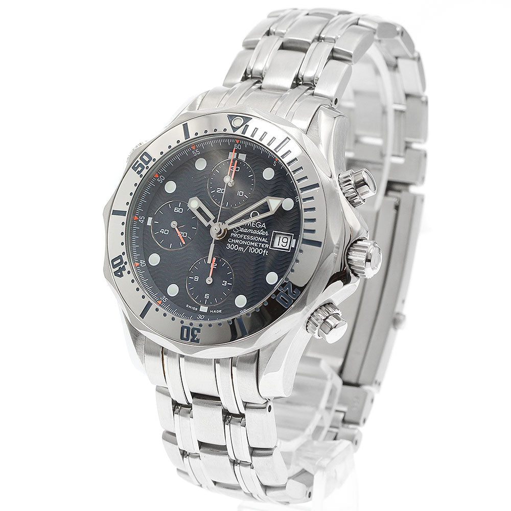 OMEGA 2598.80 Seamaster 300 Date Chronograph Automatic Men's Watch Excellent Condition with Warranty.