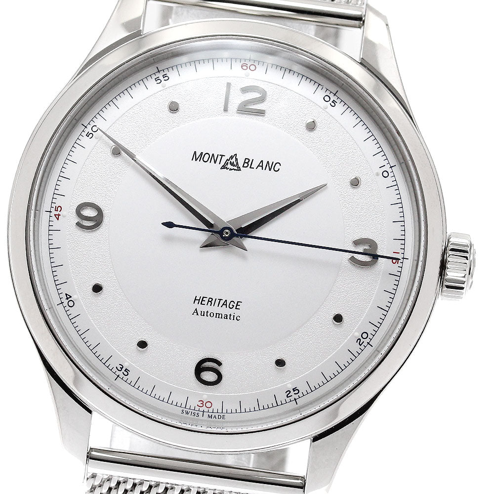 MONTBLANC 119945 Heritage Automatic Men's Watch Excellent Condition